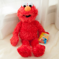 芝麻街毛绒公仔芝麻街公仔芝麻街艾魔公仔蓝色公仔芝麻街系列公仔