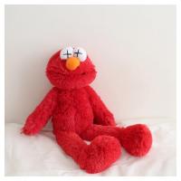 FZ丨卡通可爱 KAWS x 芝麻街联名毛绒公仔玩偶潮牌明星娃娃