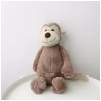 超柔软陪睡小猴子公仔玩偶北欧ins娃娃少女心毛绒玩具儿童