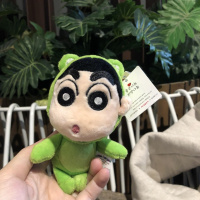 FZ丨韩国限定呆萌变身小新毛绒玩具公仔包挂件玩偶男女ins钥匙扣 小新变身青蛙挂件
