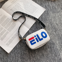 儿童斜挎包时尚小包潮男孩单肩包韩国帅气男童女童小方包配饰包 黑色