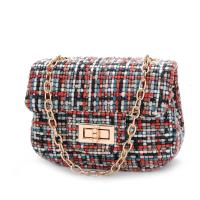 小女孩配饰包儿童时尚小包可爱公主百搭毛绒斜跨包秋冬款单肩包潮 粉红色