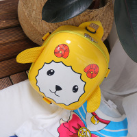 包男女宝宝蛋壳包可爱配饰包潮韩版单肩包斜挎女百搭简约挺立有型 黄色