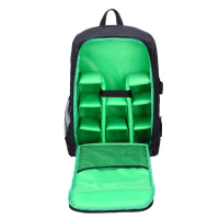 新款专业摄影包数码户外笔记本电脑包直单反相机包耐磨大容量 绿色44cm*18cm*31cm