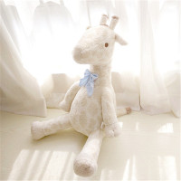 ins红毛绒长颈鹿小鹿北欧风儿童安抚娃娃玩偶公仔玩具拍摄道具