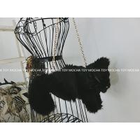 日本小众萌物仿真猫咪链条小包软妹包包可爱单肩包玩偶毛绒公仔