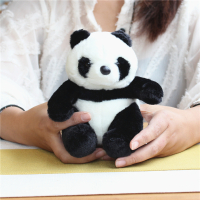 四川成都旅游纪念品创意可爱坐姿熊猫公仔毛绒玩具玩偶送朋友