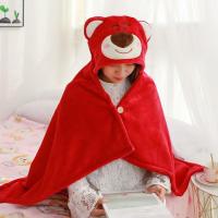 萌可爱少女心史黛拉兔达菲熊卡通披肩午睡空调盖毯法兰绒小毛毯