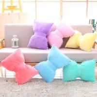 ins皇冠抱枕床头靠枕蝴蝶结公主风靠背垫含芯内胆可拆洗女生