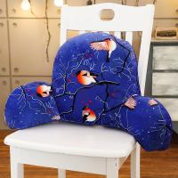 多功能卡通办公室椅子腰靠护腰学生午休趴睡枕可拆洗毛绒车用抱枕