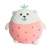 创意水果小熊毛绒玩具莓菠罗熊抱枕公仔可爱儿童布娃娃生日