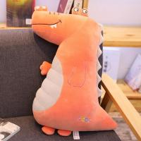 恐龙少女心娃娃公仔可爱陪你睡觉抱枕长条枕毛绒玩具玩偶床上懒人