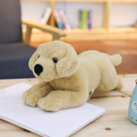仿真狗狗公仔狗毛绒玩具女生萌萌可爱金毛玩偶趴趴狗拉布拉多儿童