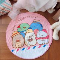 萌可爱卡通角落生物地垫 玩具爬行垫 家居脚垫