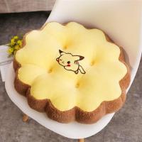 学生毛绒屁垫圆形坐垫教室软 舒适 冬季加厚睡觉靠枕抱枕透气坐垫