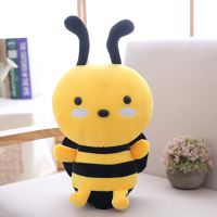 毛绒蜜蜂公仔节日活动女生卡通生日玩偶抱枕玩具