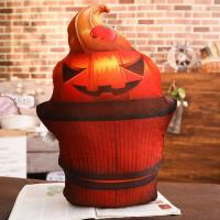 万圣节创意搞怪南瓜抱枕靠垫公仔毛绒玩具儿童布娃娃玩偶活动礼品