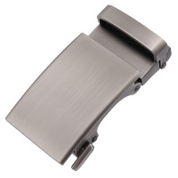 皮带扣头男士合金自动扣头3.0cm裤带头小号腰带头小规格窄款 330拉丝款