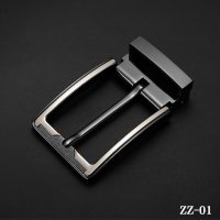 男士皮带头针扣男式皮带扣头3.5cm合金裤带头3.3腰带打孔卡子配件 ZZ-01