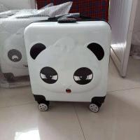 直销儿童拉杆箱20寸图案黑白熊猫登机箱万向轮旅行箱定制LOGO 黑白熊猫(赠精美贴纸）