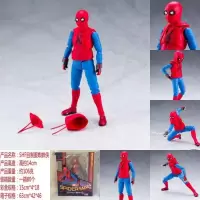 SHF 蜘蛛侠 英雄归来 自制战衣 简版 返校季 可动盒装手办 SHF自制衣蜘蛛侠 高约14cm