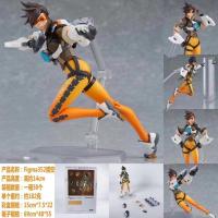 OW 守望先锋 猎空 闪光 figma 352 经典皮肤 可动盒装手办 Figma352猎空 14CM