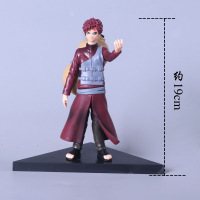 工艺 疾风传火影忍者手办 我爱罗 选物贩卖机 抓机公仔 我爱罗 高约19cm