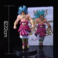 七龙珠手办模型七龙珠 武道会7 布罗利站姿 83号 七龙珠 高约22cm