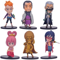 海贼手办 76代6款Q版海军藤虎 金色战国 斯摩格 达斯琪 76代6款金佛海贼王 均码