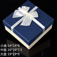 手办配套配件 礼盒 游戏手办 火影 海贼王配件 蓝白色大礼盒 均码