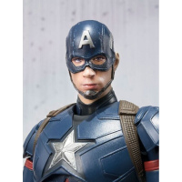 美队3 内战 复仇者联盟 SHF 美国队长 关节可动 手办模型摆件 SHF可动美国队长 高约15cm