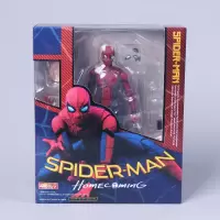 蜘蛛侠 Spider-Man SHF可动蜘蛛侠 小虫返校季 模型盒装手办 蜘蛛侠英雄归来 约15cm彩盒装