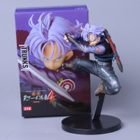 动漫手办模型 七龙珠 武道会4特兰克斯 杜拉格斯 电镀色 摆件 七龙珠98号 约17cm