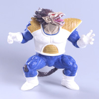 动漫手办模型 七龙珠 艺术家贝吉塔大猿异色战损PVC盒装 102号猴子蓝衣 高约13.5cm