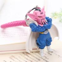 2代6款Q版七龙珠手办 孙悟空 贝吉塔 皮绳钥匙扣 挂件套装 2代6款七龙珠编绳龙虾扣