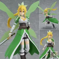 刀剑神域 II ALO 莉法 Figma #314 桐谷直叶 风精灵 可动手办 刀剑神域莉法 约14cm