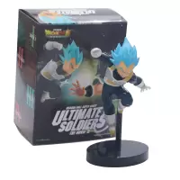 动漫手办模型七龙珠DragonBall2019剧场版电影布罗利VS贝吉塔深蓝 A32贝吉塔 约18cm