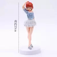 工艺动漫手办 Love Live 9款EXQ 水团 高海千歌 盒装手办 EXO高海千歌 高约23cm
