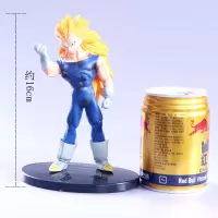 动漫手办公仔七龙珠超级赛亚人3贝吉塔盒装PVC公仔 9号七龙珠 约16cm