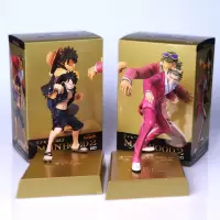海贼 FILM GOLD 剧场版 路飞 对决金帝 吉尔德·泰佐洛 手办 海贼王路飞 约16cm