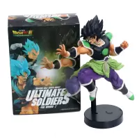 动漫手办模型 七龙珠 Dragon Ball 2018剧场版 布罗利深蓝PVC盒装 A28七龙珠 约24cm