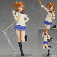 工艺 高坂穗乃果校服装 可动手办模型公仔Figma253LoveLive M 可动高坂穗乃果 高约15cm