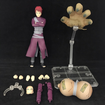 火影忍者 疾风传 SHF 我爱罗 风之国 五代风影 Gaara 可动手办 SHF我爱罗 彩盒装