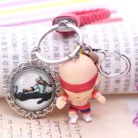 游戏手办钥匙扣挂件 时光宝石金克斯剑圣寒冰火影忍者 OPP袋装 盲僧时光宝石扣 5CM