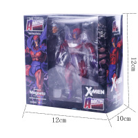 X战警 山口式系列 万磁王 漫画版 Series No.6 可动人偶手办模型 山口式万磁王 高约16.5CM