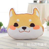 可爱柴犬公仔柯基狗狗玩偶娃娃女生超萌狗头睡觉抱枕毛绒玩具女孩