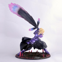 工艺 Fate night命运之夜卑王铁槌手办 黑塞巴SABER手办模型 卑王铁槌DGZ027 均码