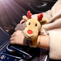 抖音麋鹿拍拍带手环圈毛绒玩具生日女孩玩偶可爱萌三八妇女节