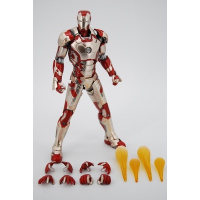 复仇者联盟SHF钢铁侠红色 figma217 MK42 MK43 托尼 关节可动手办 MK50豪华版 均码
