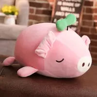 少女心超萌小猪猪公仔布娃娃可爱软毛绒玩具女孩睡觉抱枕生日